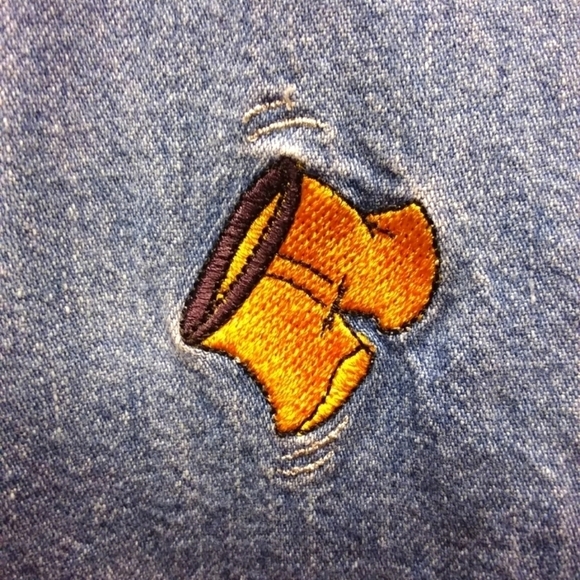 Warner Bros. Vintage Chambray Button Front Shirt - Picture 7 of 11